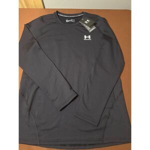 Under Armour Men's UA ColdGear® Fitted Long Sleeve Tee XL Black